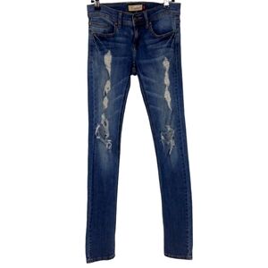 Eunina Distressed Skinny Jeans